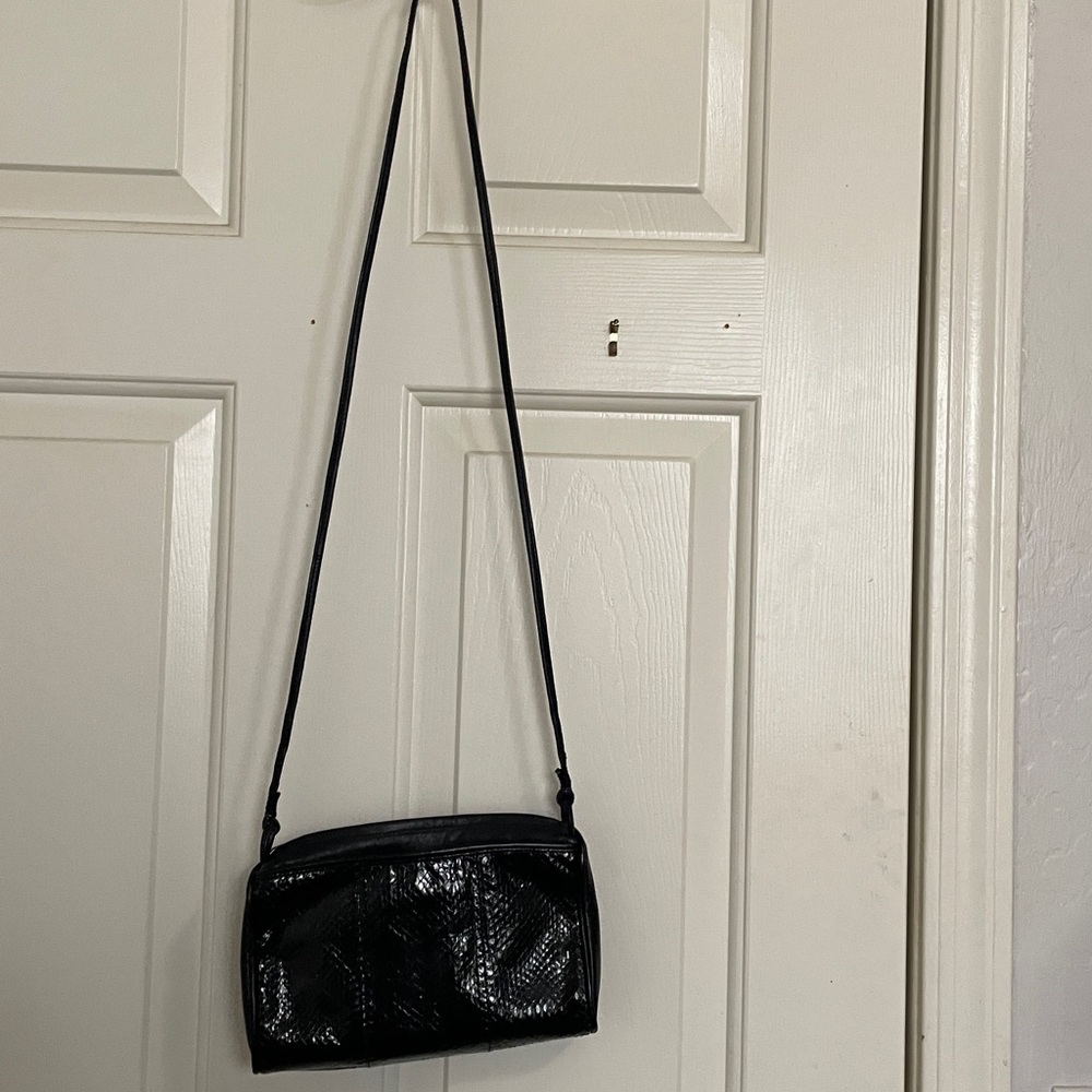 VTG LORD & TAYLOR GENUINE SNAKESKIN BAG - Picture 10 of 11